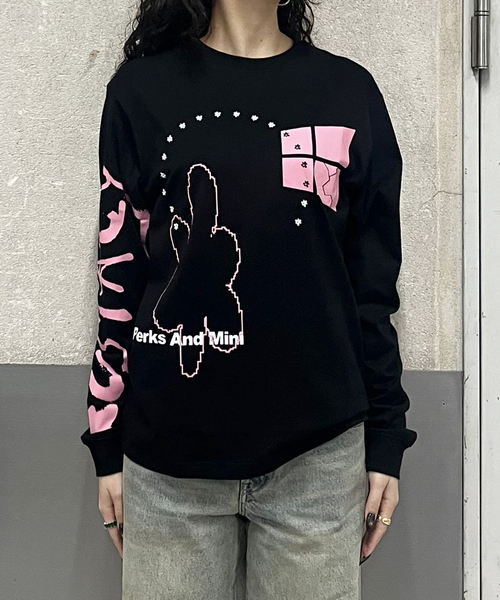 P.A.M.（パム）の「【P.A.M/パム】SS LS TEE - ICONS（Tシャツ/カットソー・レディース・ブラック・SMALL）」の5枚目の写真