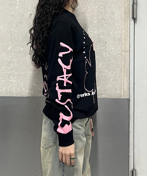 P.A.M.（パム）の「【P.A.M/パム】SS LS TEE - ICONS（Tシャツ/カットソー・レディース・ブラック・SMALL）」の6枚目の写真