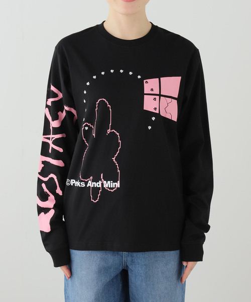 P.A.M.（パム）の「【P.A.M/パム】SS LS TEE - ICONS（Tシャツ/カットソー・レディース・ブラック・SMALL）」の8枚目の写真