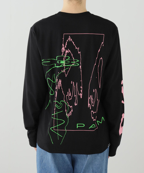 P.A.M.（パム）の「【P.A.M/パム】SS LS TEE - ICONS（Tシャツ/カットソー・レディース・ブラック・SMALL）」の10枚目の写真