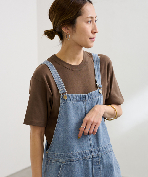 FRAMeWORK（フレームワーク）の「≪追加≫GICIPI/ジチピ GRONGO（Tシャツ/カットソー・レディース・スミクロ/ベージュ系その他/ブラウン/ホワイト・FREE）」の4枚目の写真