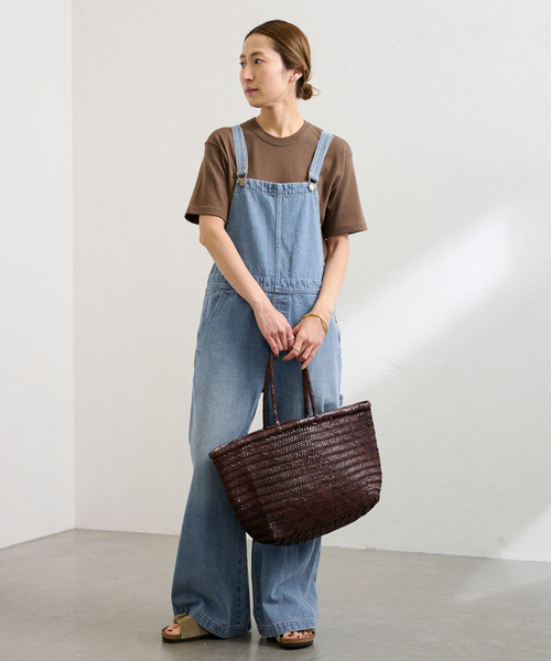 FRAMeWORK（フレームワーク）の「≪追加≫GICIPI/ジチピ GRONGO（Tシャツ/カットソー・レディース・スミクロ/ベージュ系その他/ブラウン/ホワイト・FREE）」の19枚目の写真