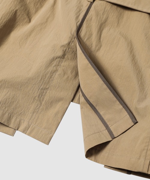 FACETASM(ファセッタズム)の「ZIPPER LAYERED TRENCH COAT(トレンチコート・メンズ・ベージュ・0)」の8枚目の写真