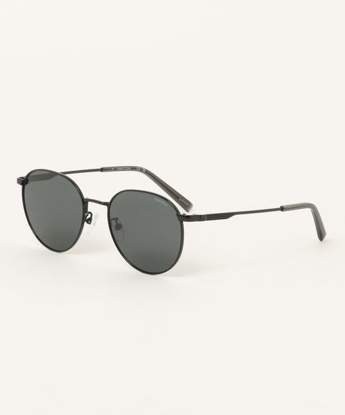 NAUTICA(ノーティカ)の「【NAUTICA/ノーティカ】ラウンド 偏光サングラス N5005SLB 001(サングラス・レディース・ブラック・FREE)」の1枚目の写真