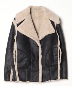 Seam Tape Short Mouton Coat（ムートンコート）｜JUEMI（ジュエミ）の