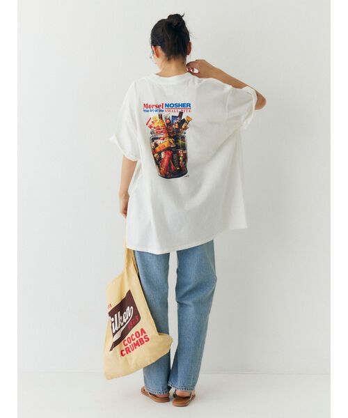 Ungrid(アングリッド)の「ハイウエストスリムストレートデニム(デニムパンツ・レディース・ブルー/インディゴブルー・26inch/25inch/24inch)」の3枚目の写真