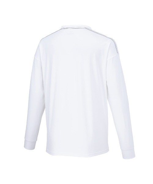 MIZUNO(ミズノ )の「MIZUNO LOOSE FIT T-SHIRT (LONG SLEEVE)(ミズノ ルーズフィットTシャツ(長袖))(Tシャツ/カットソー・メンズ・ブラウン/オリーブ系/ブラック/ホワイト・LARGE/MEDIUM/X-LARGE)」の9枚目の写真