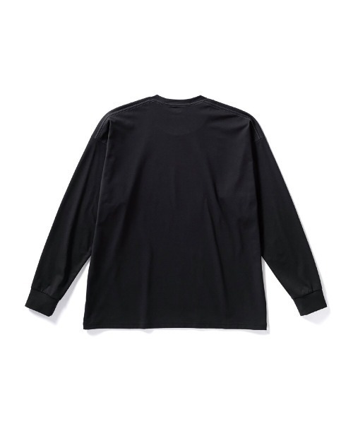 MIZUNO(ミズノ )の「MIZUNO LOOSE FIT T-SHIRT (LONG SLEEVE)(ミズノ ルーズフィットTシャツ(長袖))(Tシャツ/カットソー・メンズ・ブラウン/オリーブ系/ブラック/ホワイト・LARGE/MEDIUM/X-LARGE)」の10枚目の写真