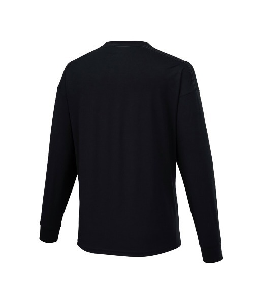 MIZUNO(ミズノ )の「MIZUNO LOOSE FIT T-SHIRT (LONG SLEEVE)(ミズノ ルーズフィットTシャツ(長袖))(Tシャツ/カットソー・メンズ・ブラウン/オリーブ系/ブラック/ホワイト・LARGE/MEDIUM/X-LARGE)」の14枚目の写真