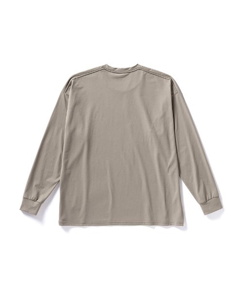 MIZUNO(ミズノ )の「MIZUNO LOOSE FIT T-SHIRT (LONG SLEEVE)(ミズノ ルーズフィットTシャツ(長袖))(Tシャツ/カットソー・メンズ・ブラウン/オリーブ系/ブラック/ホワイト・LARGE/MEDIUM/X-LARGE)」の19枚目の写真