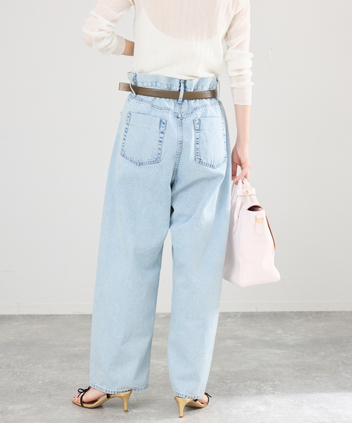 IENA（イエナ）の「ブラウジングデニムパンツ（デニムパンツ・レディース・ブルー系その他・38/36）」の11枚目の写真