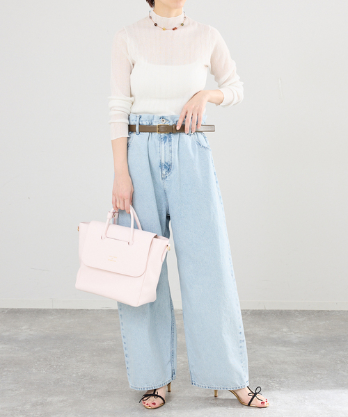 IENA（イエナ）の「ブラウジングデニムパンツ（デニムパンツ・レディース・ブルー系その他・38/36）」の16枚目の写真