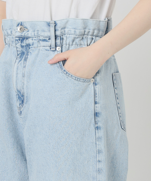 IENA（イエナ）の「ブラウジングデニムパンツ（デニムパンツ・レディース・ブルー系その他・38/36）」の3枚目の写真