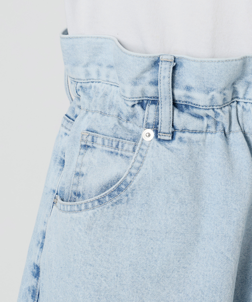 IENA（イエナ）の「ブラウジングデニムパンツ（デニムパンツ・レディース・ブルー系その他・38/36）」の4枚目の写真