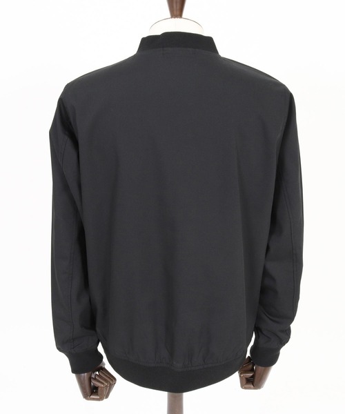 No Rain No Rainbow(ノーレインノーレインボー)の「mj11430-stadium jacket with two-tone embroidery スタジャン(NR26S-23)(スタジャン・メンズ・ネイビー/ブラック・XL/L/M/S)」の16枚目の写真