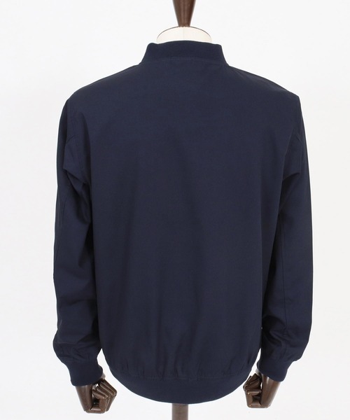 No Rain No Rainbow(ノーレインノーレインボー)の「mj11430-stadium jacket with two-tone embroidery スタジャン(NR26S-23)(スタジャン・メンズ・ネイビー/ブラック・XL/L/M/S)」の19枚目の写真
