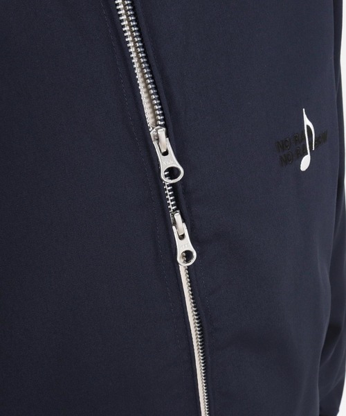 No Rain No Rainbow(ノーレインノーレインボー)の「mj11430-stadium jacket with two-tone embroidery スタジャン(NR26S-23)(スタジャン・メンズ・ネイビー/ブラック・XL/L/M/S)」の21枚目の写真