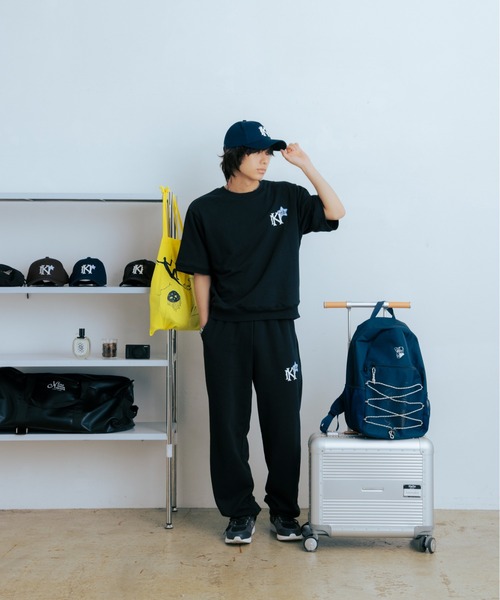 kaoyorinakami(カオヨリナカミ)の「KN sweat pants / カオヨリナカミスウェットパンツ(スウェットパンツ・メンズ・ブラック/グレー・X-LARGE/LARGE/MEDIUM/SMALL)」の4枚目の写真