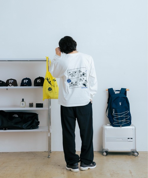 kaoyorinakami(カオヨリナカミ)の「KN sweat pants / カオヨリナカミスウェットパンツ(スウェットパンツ・メンズ・ブラック/グレー・X-LARGE/LARGE/MEDIUM/SMALL)」の14枚目の写真