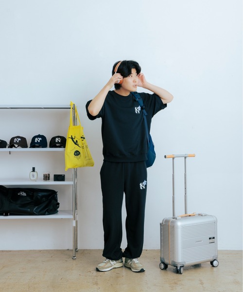 kaoyorinakami(カオヨリナカミ)の「KN sweat pants / カオヨリナカミスウェットパンツ(スウェットパンツ・メンズ・ブラック/グレー・X-LARGE/LARGE/MEDIUM/SMALL)」の22枚目の写真
