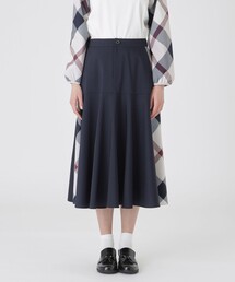 BLUE LABEL CRESTBRIDGE（ブルーレーベルクレストブリッジ）の「サイドクレストブリッジチェックフレアスカート（スカート）」