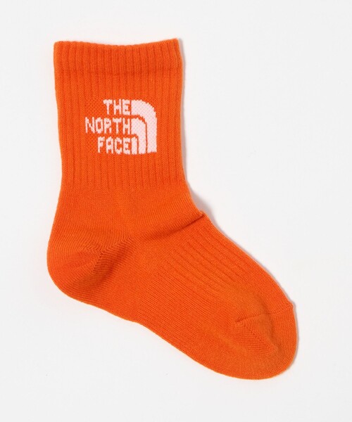 green label relaxing(グリーンレーベルリラクシング)の「<THE NORTH FACE>ロゴ 3P クルーソックス / キッズ 16cm-18cm(ソックス/靴下・キッズ・ブラック/その他2/その他1・JM(16-18cm))」の4枚目の写真