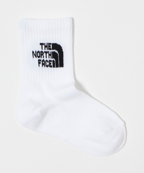 green label relaxing(グリーンレーベルリラクシング)の「<THE NORTH FACE>ロゴ 3P クルーソックス / キッズ 16cm-18cm(ソックス/靴下・キッズ・ブラック/その他2/その他1・JM(16-18cm))」の7枚目の写真