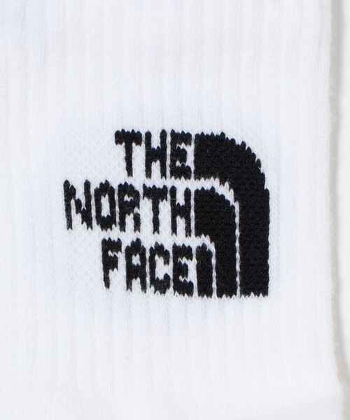 green label relaxing(グリーンレーベルリラクシング)の「<THE NORTH FACE>ロゴ 3P クルーソックス / キッズ 16cm-18cm(ソックス/靴下・キッズ・ブラック/その他2/その他1・JM(16-18cm))」の9枚目の写真
