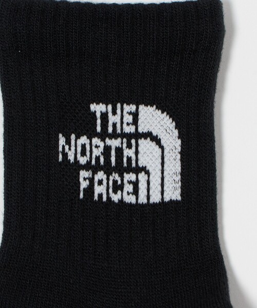green label relaxing(グリーンレーベルリラクシング)の「<THE NORTH FACE>ロゴ 3P クルーソックス / キッズ 16cm-18cm(ソックス/靴下・キッズ・ブラック/その他2/その他1・JM(16-18cm))」の15枚目の写真