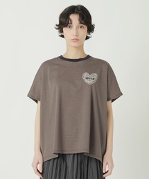 ZUCCa | HEART LOGO STRIPED T(Tシャツ/カットソー)