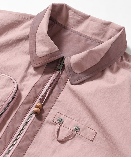 JIAN YE(ジェンイェ)の「FANG JKT(ブルゾン・メンズ・ピンク・LARGE/MEDIUM)」の2枚目の写真