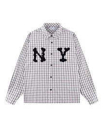 WOKE EDGE（ウォークエッジ）の「WOKE EDGE / ウォークエッジ NY Glit Check Shirt（シャツ/ブラウス）」