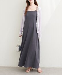 カップ付きキャミワンピース
