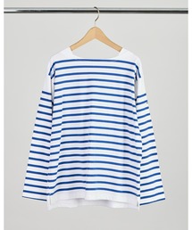 MONT KEMMEL（モンケメル）の「【 MONTKEMMEL / モンケメル 】バスクボーダー　ロングスリーブTシャツ（Tシャツ/カットソー）」