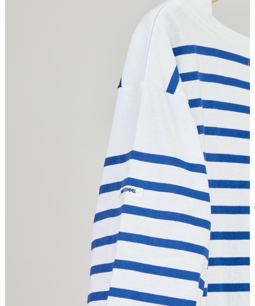 MONT KEMMEL(モンケメル)の「【 MONTKEMMEL / モンケメル 】バスクボーダー ロングスリーブTシャツ(Tシャツ/カットソー・レディース・ブラック/ブルー/オレンジ/ホワイト・38/36/40)」の13枚目の写真