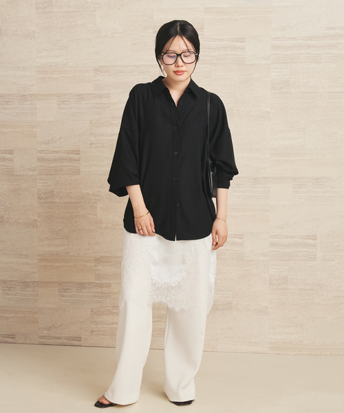 Dolman Wrap シャツ（シャツ/ブラウス）｜Plage（プラージュ）の