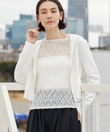 BEAUTY&YOUTH UNITED ARROWS | 【WEB限定 Wardrobe DAILY MINIMAL】フードジップパーカー UVカット 接触冷感 ウォッシャブル(パーカー)