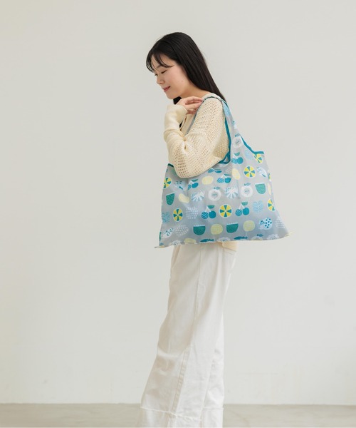 BACKYARD FAMILY(バックヤードファミリー)の「fika lycka 2wayショッピングバッグ(クラッチバッグ・レディース・イエロー系/ブルー系/ピンク/グレー/ブルー/グレー系その他・FREE)」の3枚目の写真