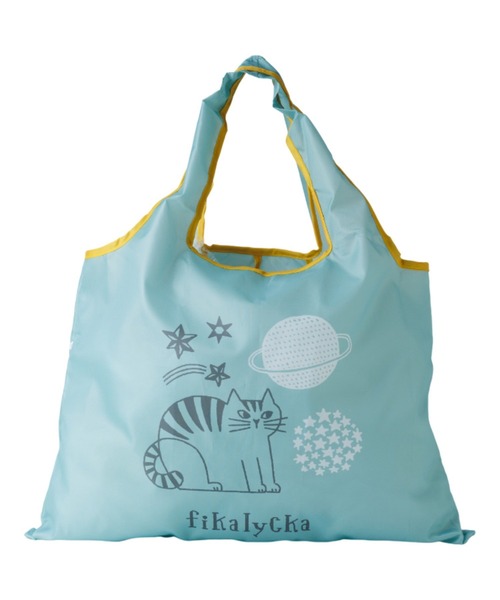 BACKYARD FAMILY(バックヤードファミリー)の「fika lycka 2wayショッピングバッグ(クラッチバッグ・レディース・イエロー系/ブルー系/ピンク/グレー/ブルー/グレー系その他・FREE)」の1枚目の写真