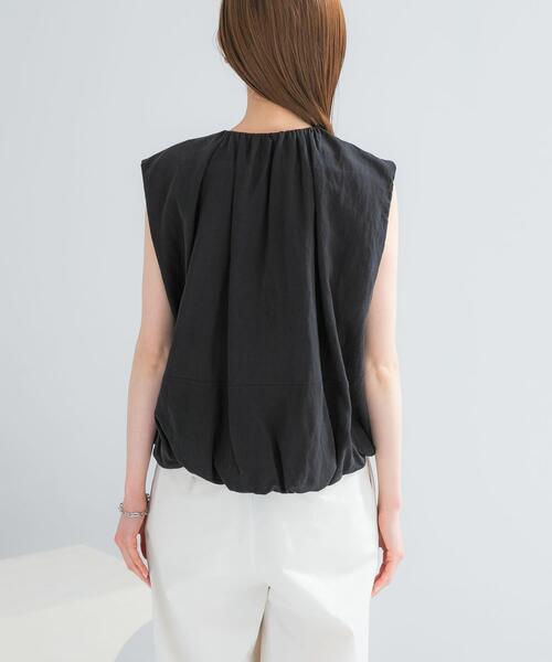 URBAN RESEARCH ROSSO WOMEN（アーバンリサーチ　ロッソ）の「CHIGNON　ダブルジップバルーンジレ（ダウンベスト・レディース・ベージュ/アイボリー/ブラック・FREE）」の11枚目の写真