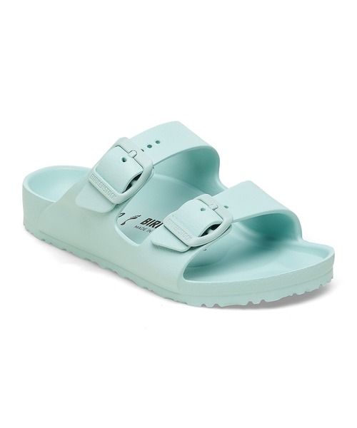 BIRKENSTOCK(ビルケンシュトック)の「BIRKENSTOCK ビルケンシュトック Arizona EVA Ks アリゾナ イーブイエー キッズ 1018924 1018941 1026753 1031461(サンダル・キッズ・ホワイト/ミント・27/34/28)」の2枚目の写真