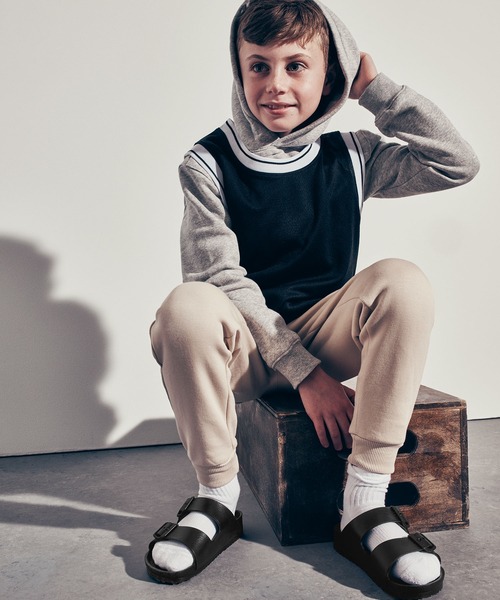 BIRKENSTOCK(ビルケンシュトック)の「BIRKENSTOCK ビルケンシュトック Arizona EVA Ks アリゾナ イーブイエー キッズ 1018924 1018941 1026753 1031461(サンダル・キッズ・ホワイト/ミント/ブラック/ライトピンク・27/34/28/31/30/33)」の7枚目の写真