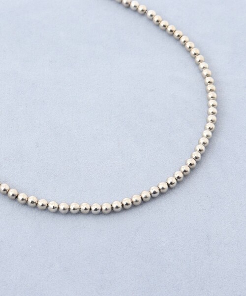 grace grace （グラスグラス）の「【grace grace/グラスグラス】メタボールショートネックレス（ネックレス・レディース・シルバー・FREE）」の7枚目の写真