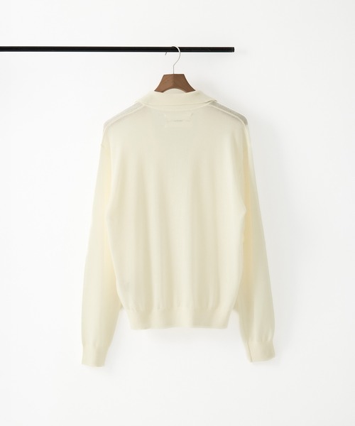 TODAYFUL（トゥデイフル）の「[TODAYFUL/トゥデイフル]Silky Skipper Knit（ニット/セーター・レディース・ホワイト/ブラック・FREE）」の3枚目の写真