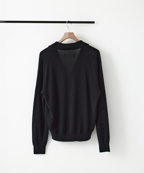 TODAYFUL（トゥデイフル）の「[TODAYFUL/トゥデイフル]Silky Skipper Knit（ニット/セーター・レディース・ホワイト/ブラック・FREE）」の12枚目の写真
