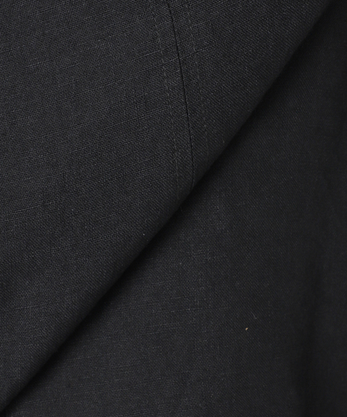 JOURNAL STANDARD relume(ジャーナルスタンダード レリューム)の「ベルギーリネンポンチョブラウス(シャツ/ブラウス・レディース・ブラウン/ブラック/ベージュ・FREE)」の8枚目の写真