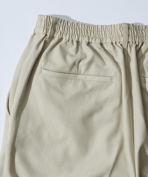 ABAHOUSE（アバハウス）の「【セットアップ対応】デニムライクツイル ワイド イージーパンツ（その他パンツ・メンズ・ブラック/ベージュ/インディゴブルー・46/48）」の6枚目の写真