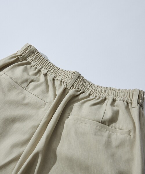 ABAHOUSE（アバハウス）の「【セットアップ対応】デニムライクツイル ワイド イージーパンツ（その他パンツ・メンズ・ブラック/ベージュ/インディゴブルー・46/48）」の7枚目の写真