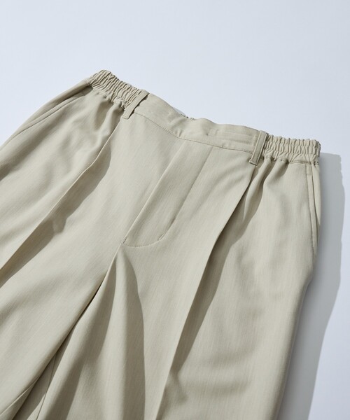 ABAHOUSE（アバハウス）の「【セットアップ対応】デニムライクツイル ワイド イージーパンツ（その他パンツ・メンズ・ブラック/ベージュ/インディゴブルー・46/48）」の8枚目の写真