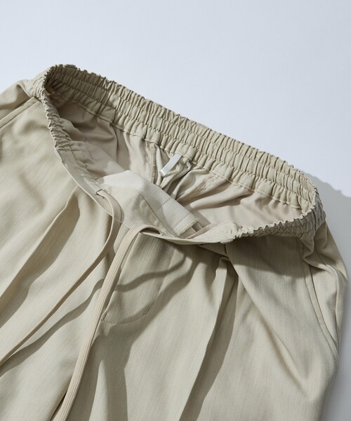 ABAHOUSE（アバハウス）の「【セットアップ対応】デニムライクツイル ワイド イージーパンツ（その他パンツ・メンズ・ブラック/ベージュ/インディゴブルー・46/48）」の9枚目の写真